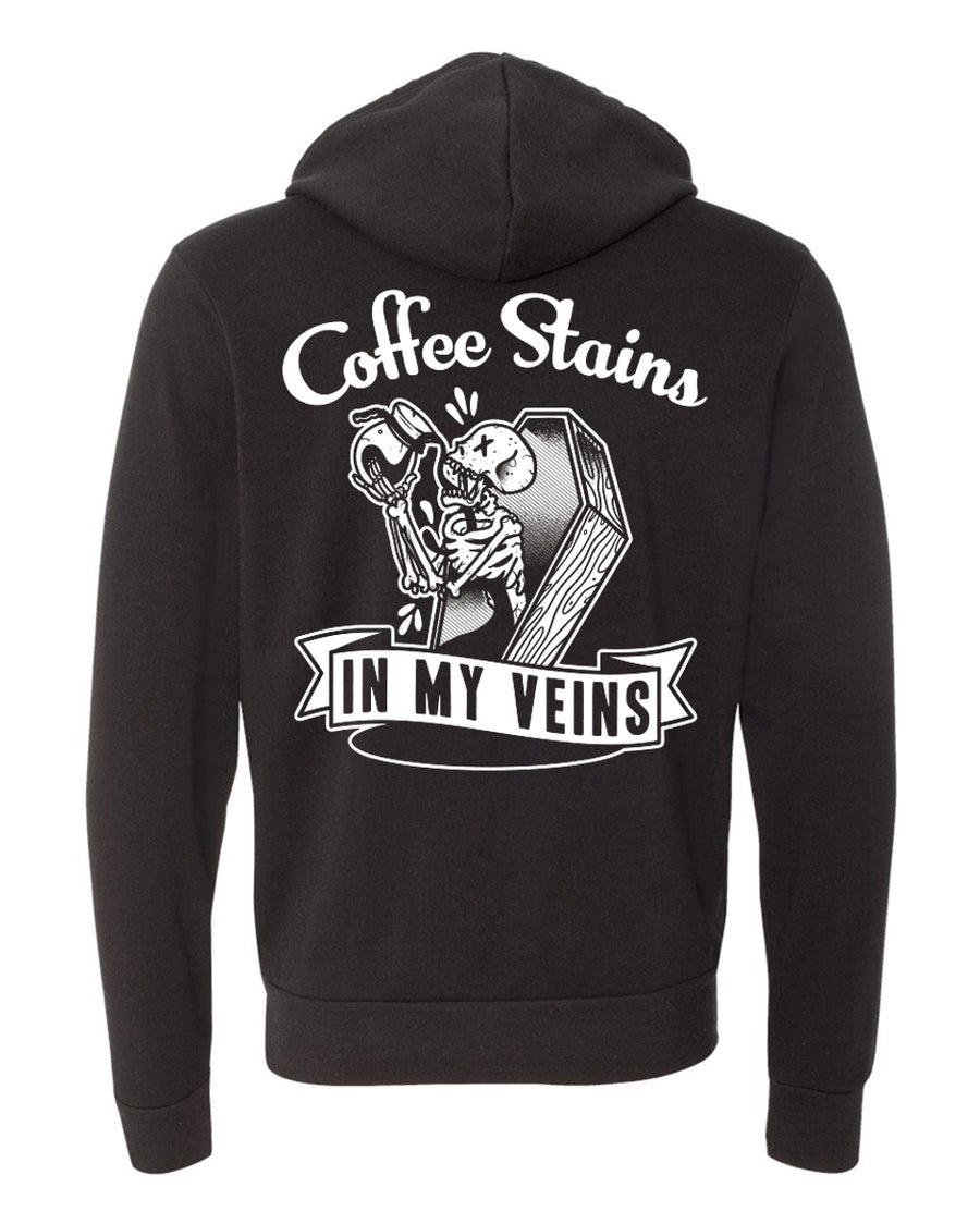Image of COFFEE STAINS HOODIE